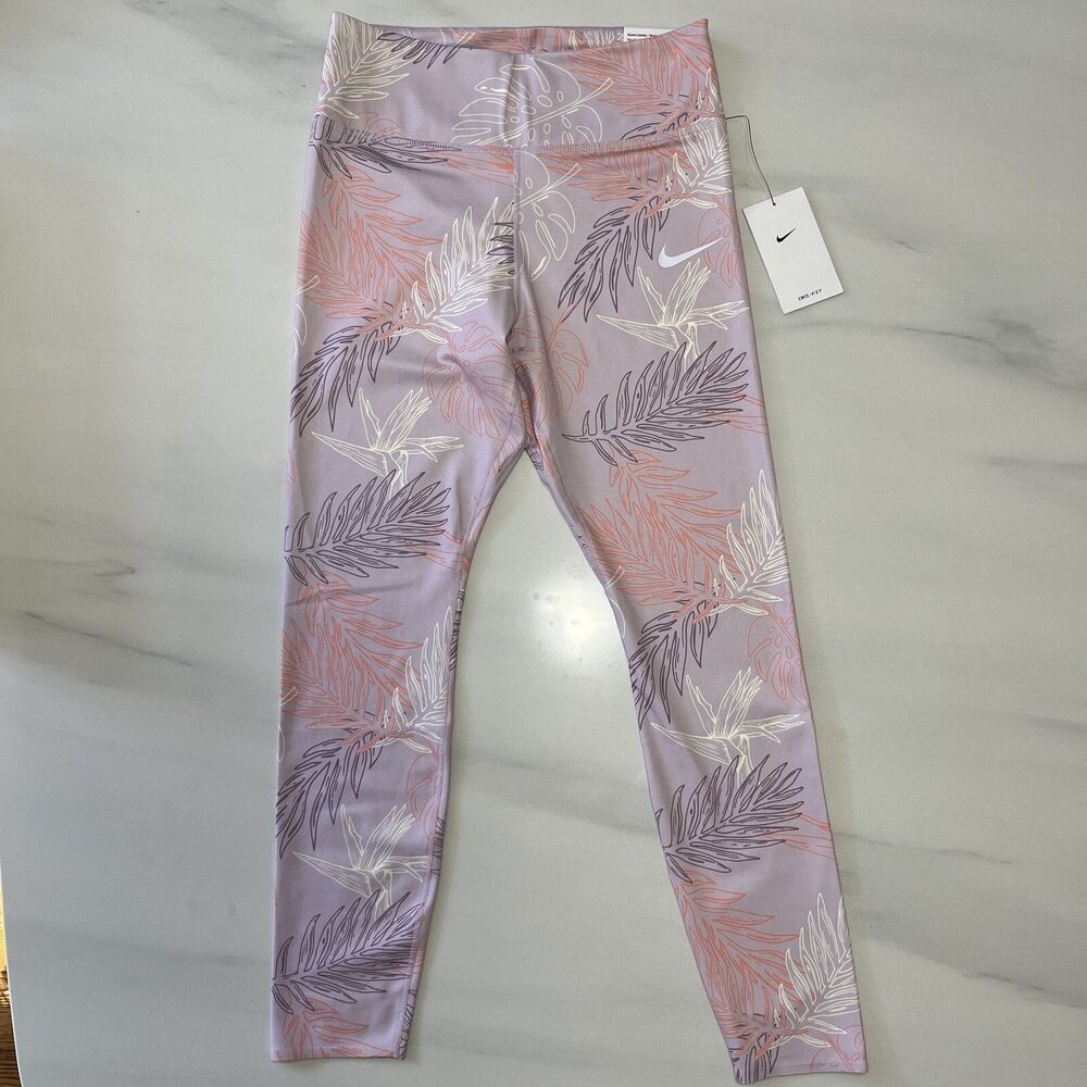 Nike ONE Luxe Women's MID-Rise 7/8 Leggings New DV9680-530 Women's Size Medium
